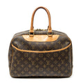 Handbag Deauville Brown Monogram Canvas
