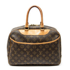 Handbag Deauville Brown Monogram Canvas