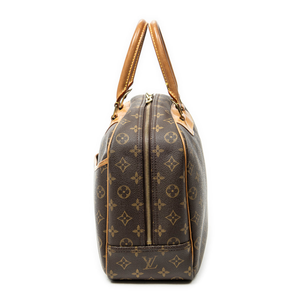 Handbag Deauville Brown Monogram Canvas