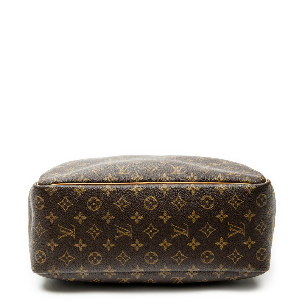 Handbag Deauville Brown Monogram Canvas