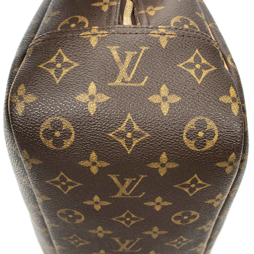 Handbag Deauville Brown Monogram Canvas