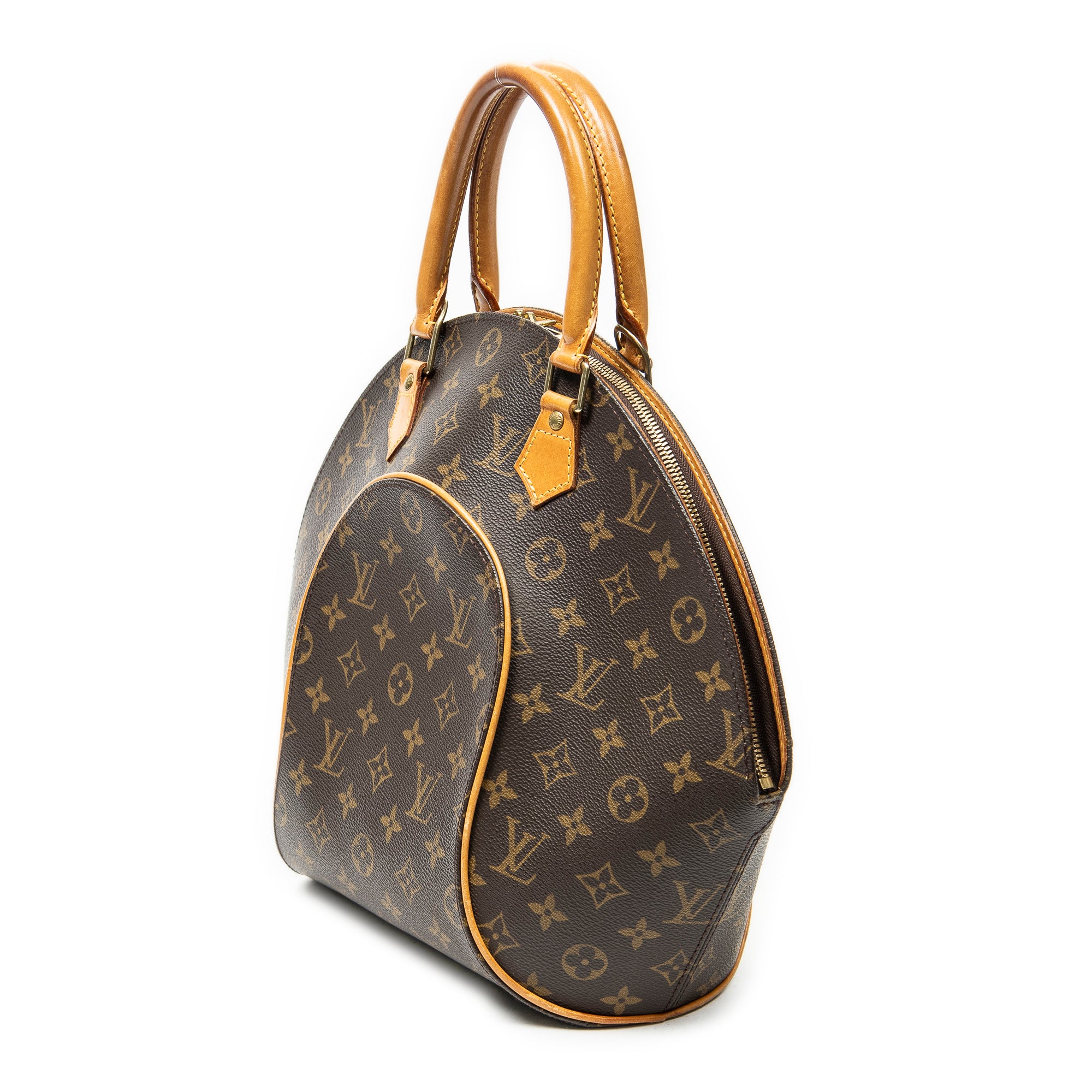 Handbag Ellipse MM Brown Monogram Canvas