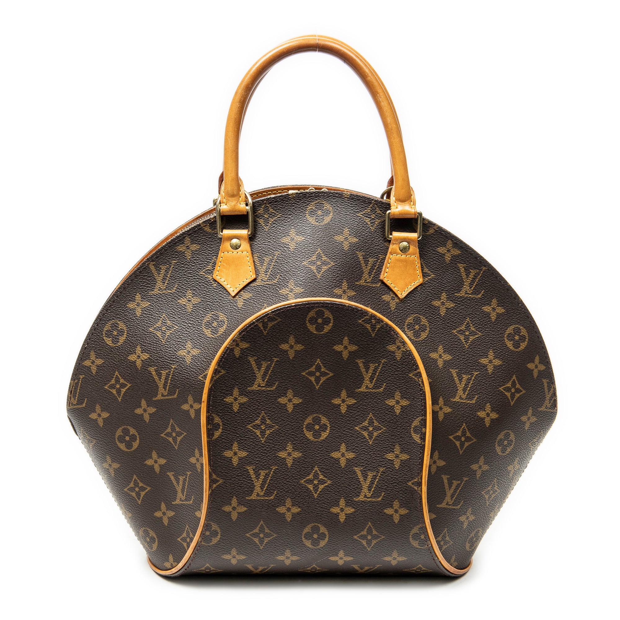 Handbag Ellipse MM Brown Monogram Canvas