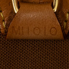 Handbag Ellipse MM Brown Monogram Canvas