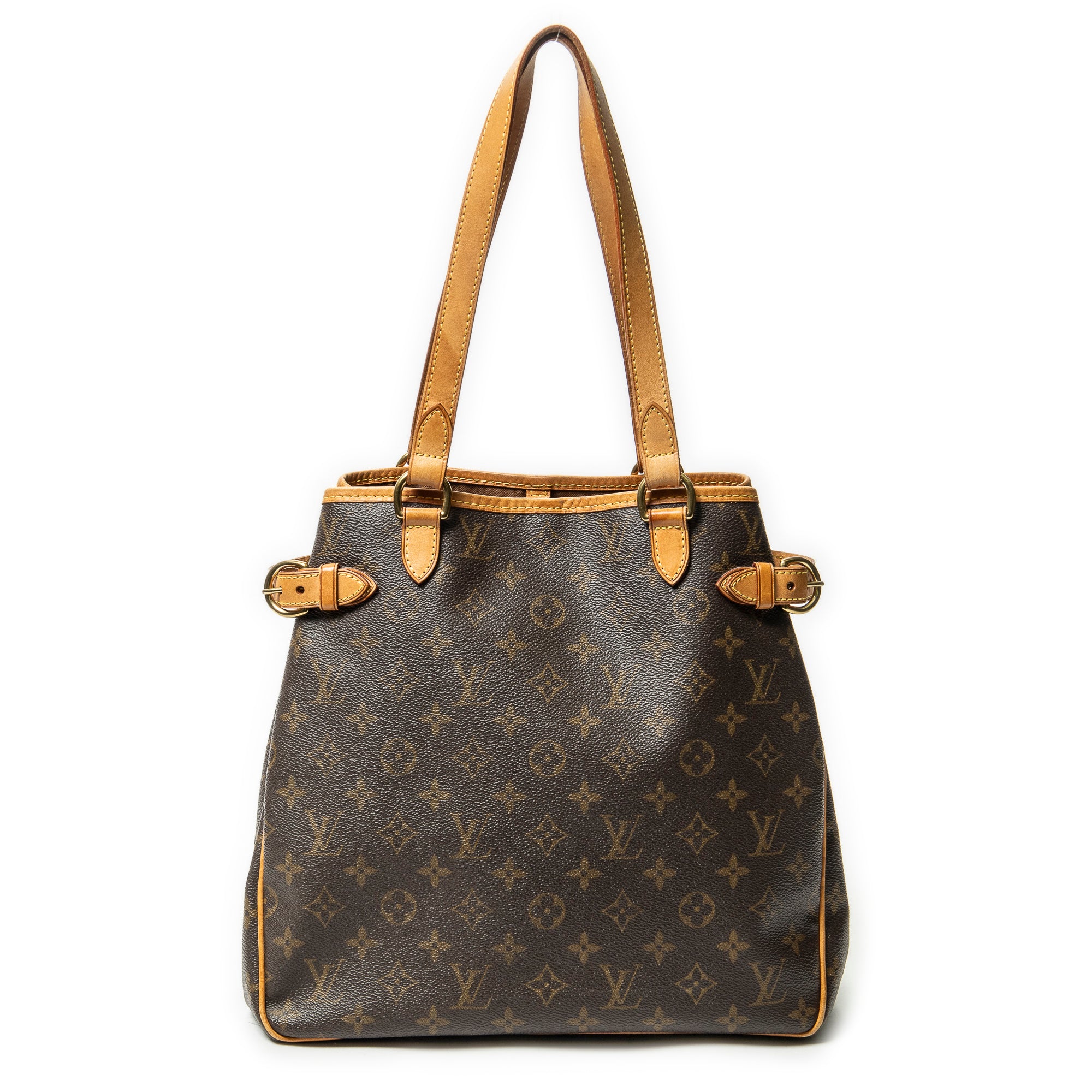 Shoulder Bag Batignolles Vertical Brown Monogram Canvas