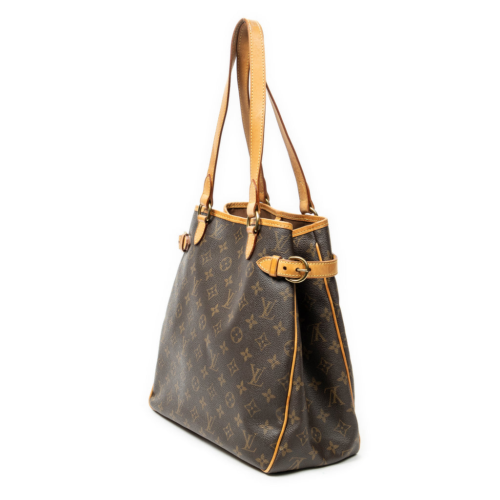 Shoulder Bag Batignolles Vertical Brown Monogram Canvas
