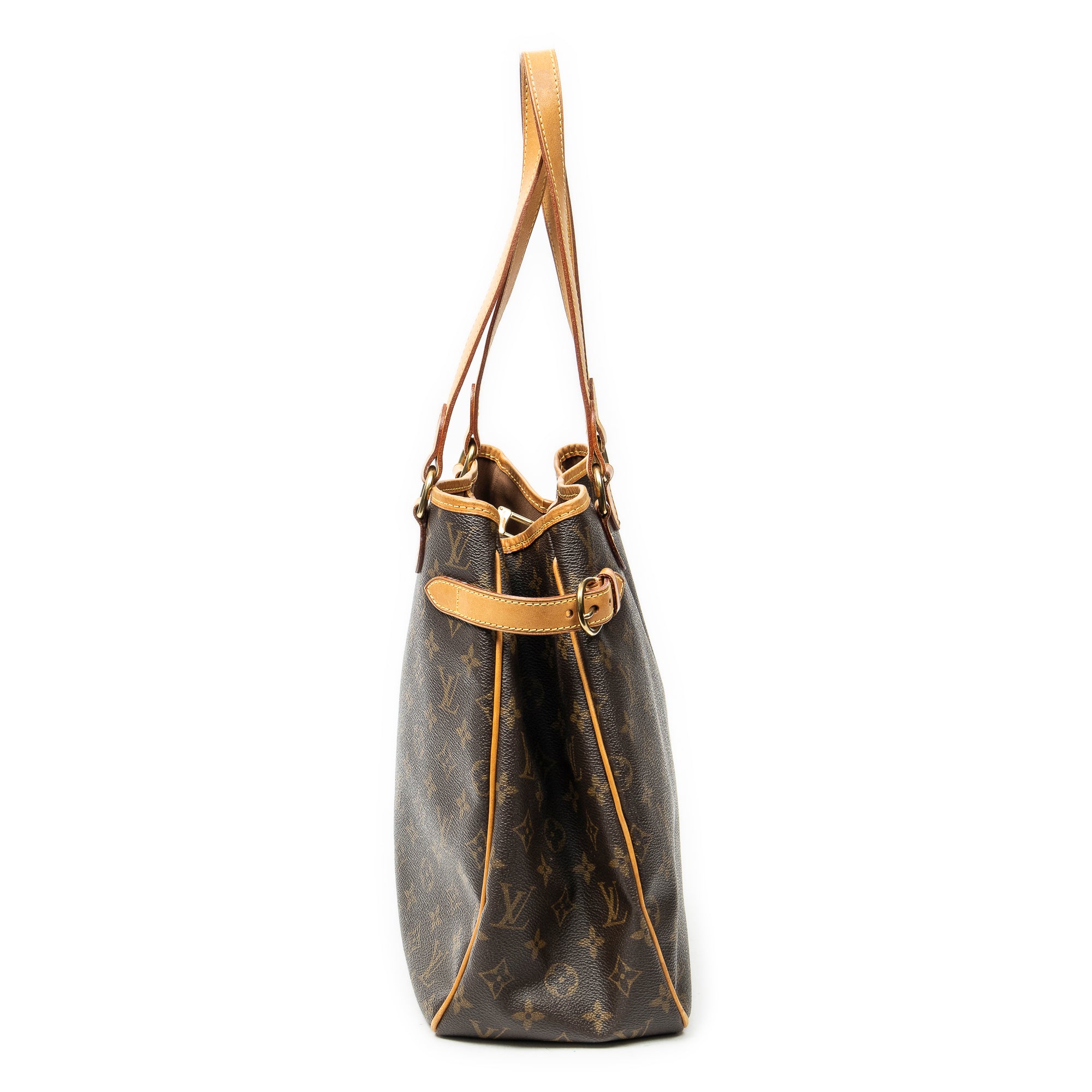 Shoulder Bag Batignolles Vertical Brown Monogram Canvas