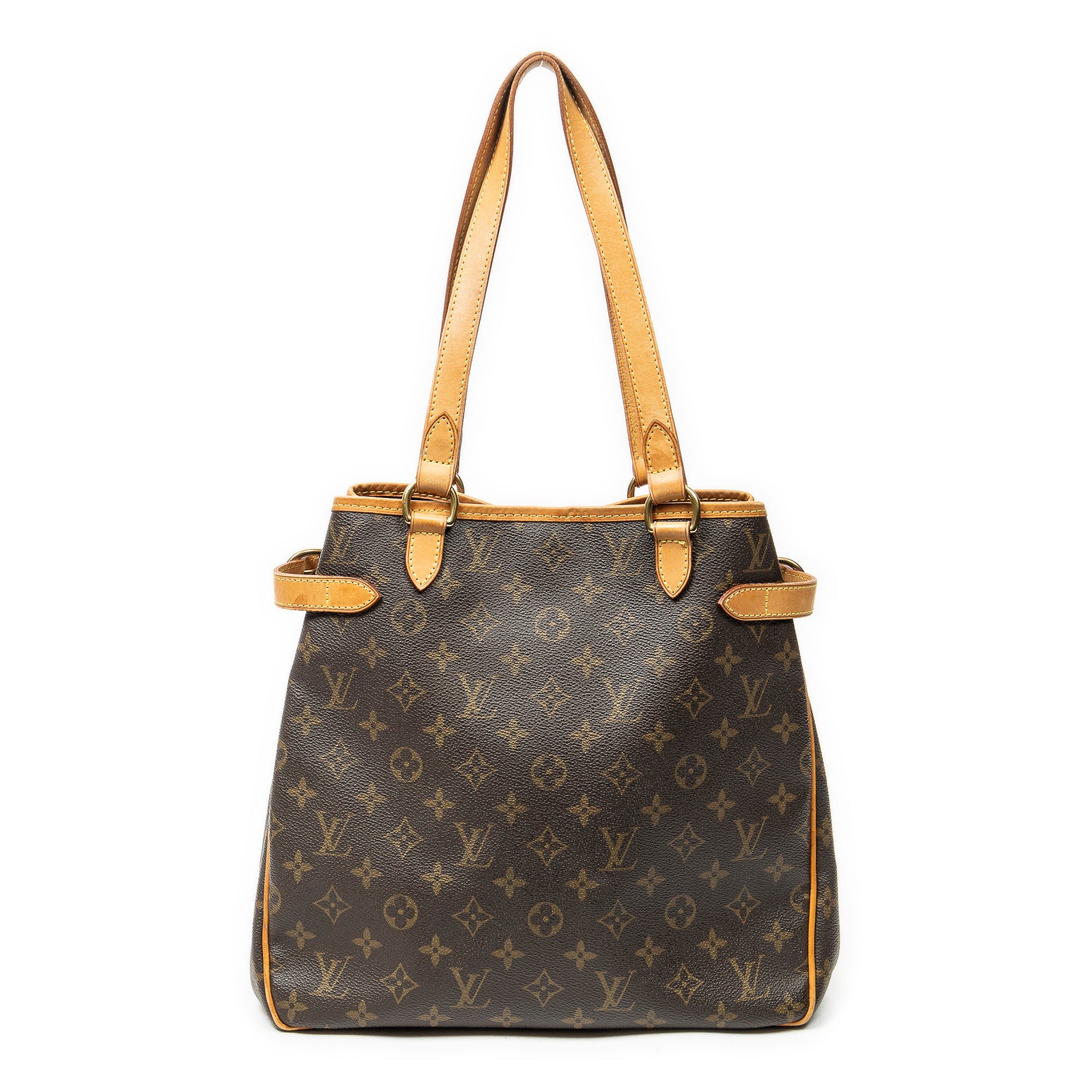 Shoulder Bag Batignolles Vertical Brown Monogram Canvas