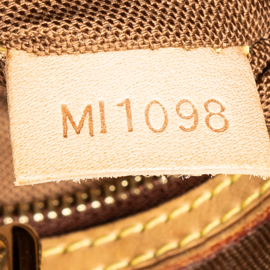 Shoulder Bag Batignolles Vertical Brown Monogram Canvas