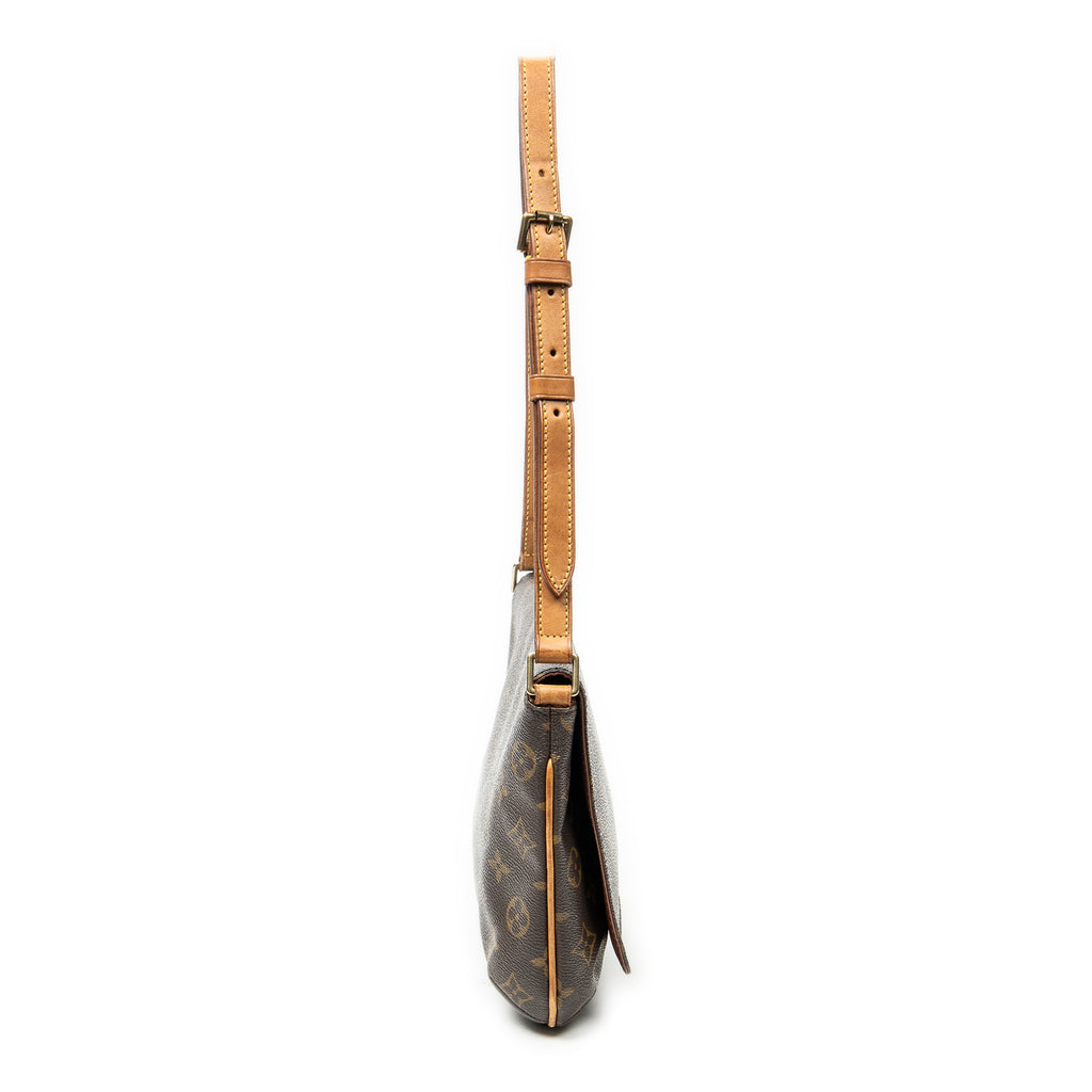 Shoulder Bag Musette Tango Brown Monogram Canvas