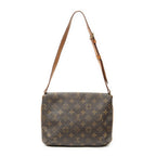 Shoulder Bag Musette Tango Brown Monogram Canvas