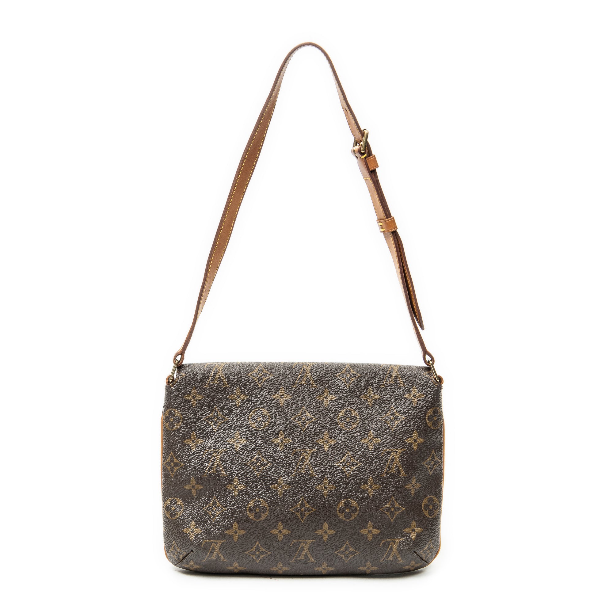 Shoulder Bag Musette Tango Brown Monogram Canvas