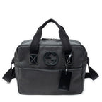 Shoulder Bag Interlocking G Briefcase Bag Black Coated Canvas