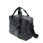 Shoulder Bag Interlocking G Briefcase Bag Black Coated Canvas