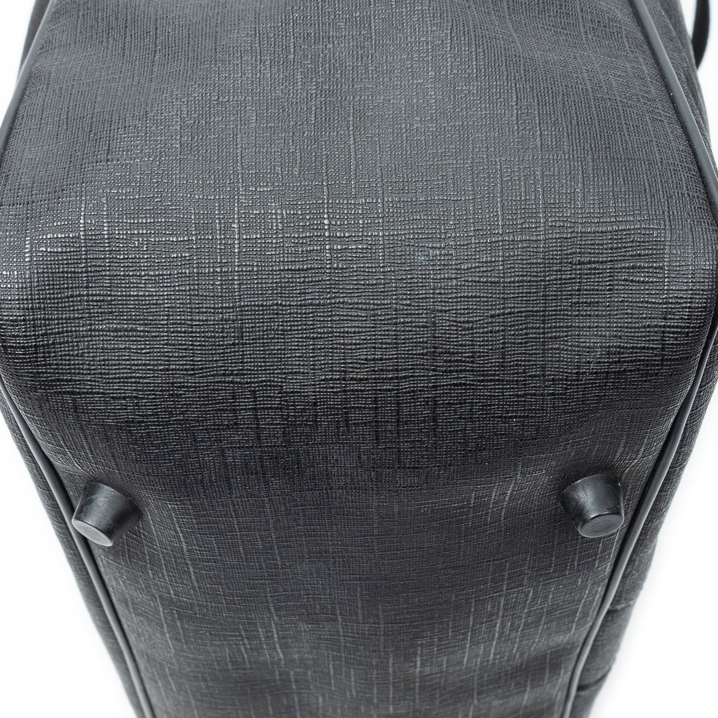 Shoulder Bag Interlocking G Briefcase Bag Black Coated Canvas