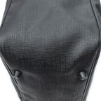 Shoulder Bag Interlocking G Briefcase Bag Black Coated Canvas