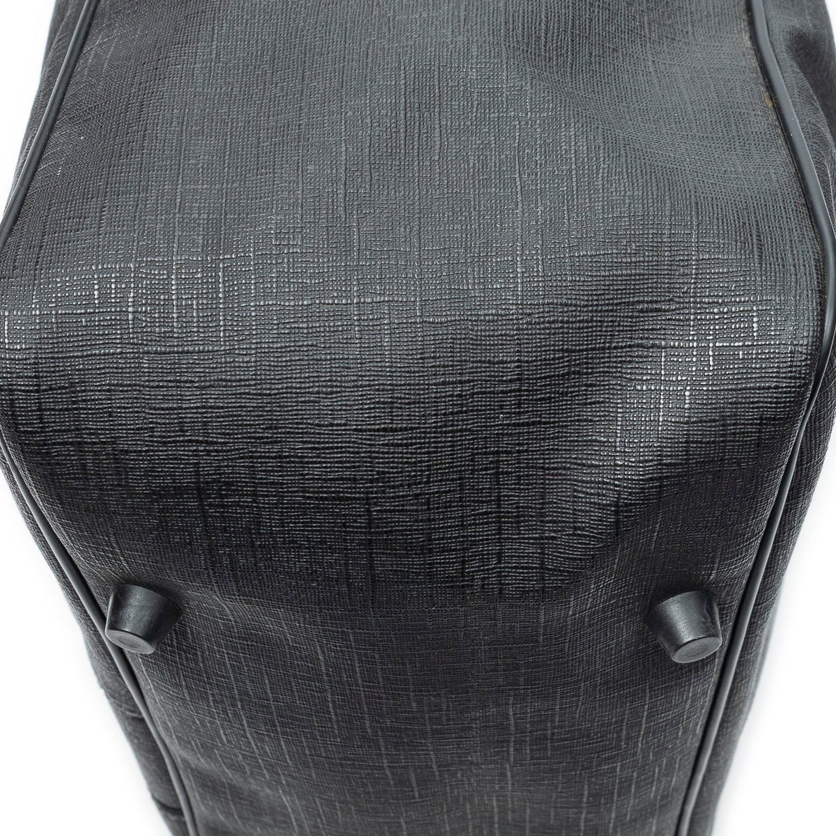 Shoulder Bag Interlocking G Briefcase Bag Black Coated Canvas