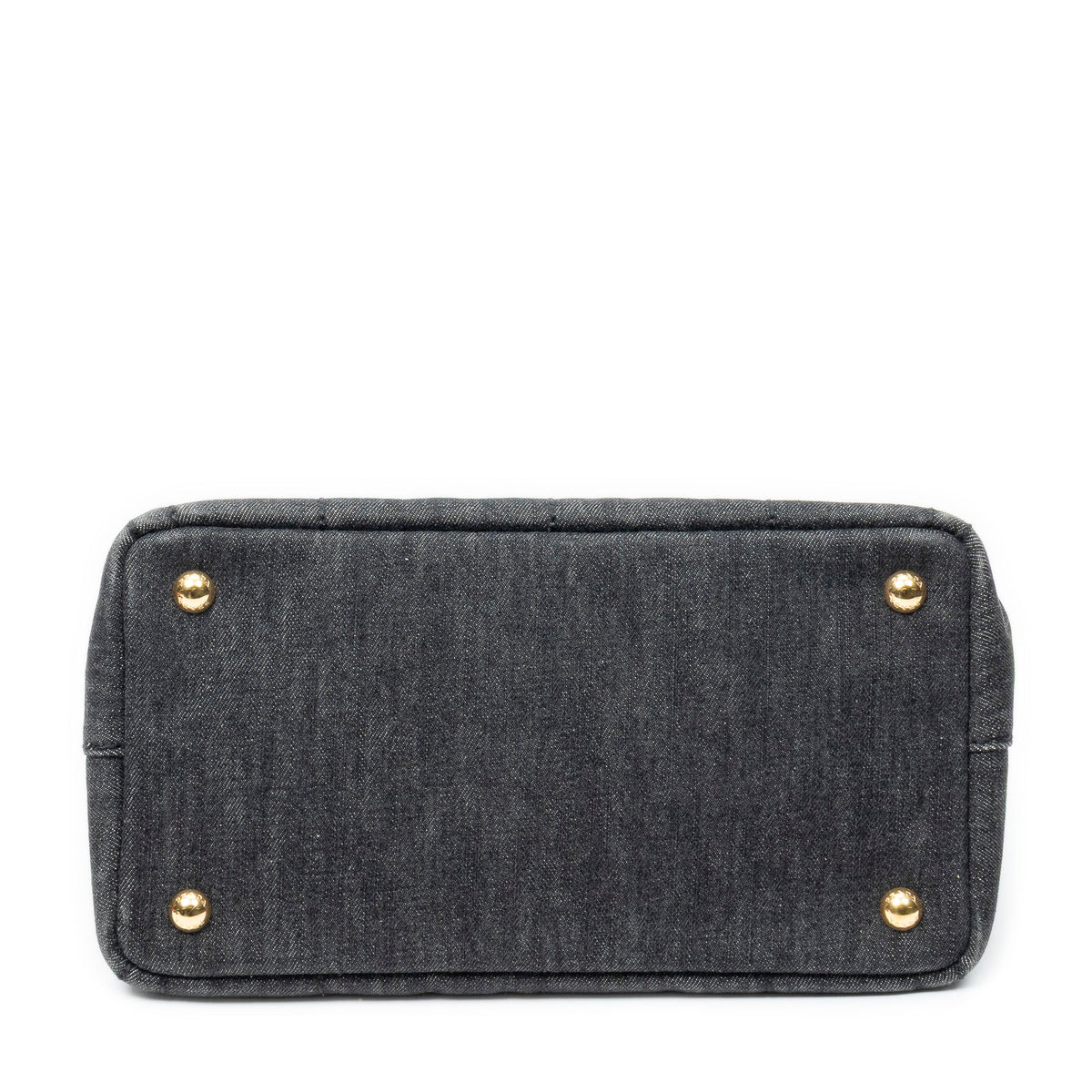Shoulder Bag Small Canapa Tote Black Canapa Denim Canvas