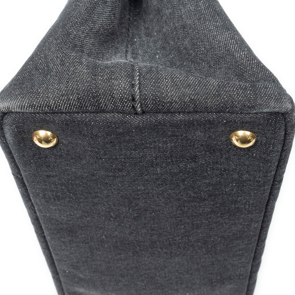 Shoulder Bag Small Canapa Tote Black Canapa Denim Canvas