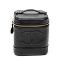 Shoulder Bag Timeless Tall Vanity Case Black Caviar Leather