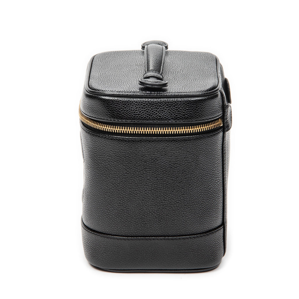 Shoulder Bag Timeless Tall Vanity Case Black Caviar Leather