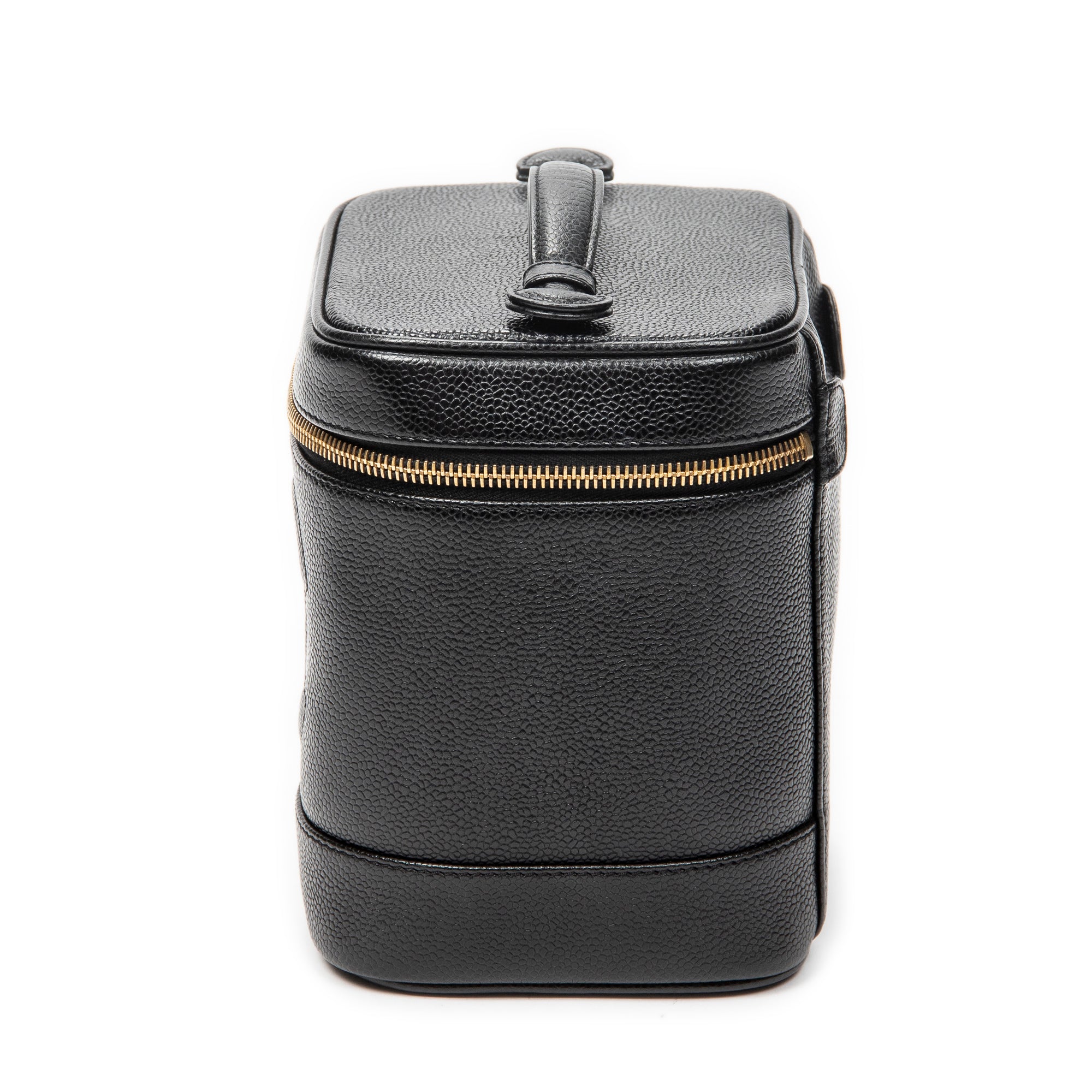 Shoulder Bag Timeless Tall Vanity Case Black Caviar Leather