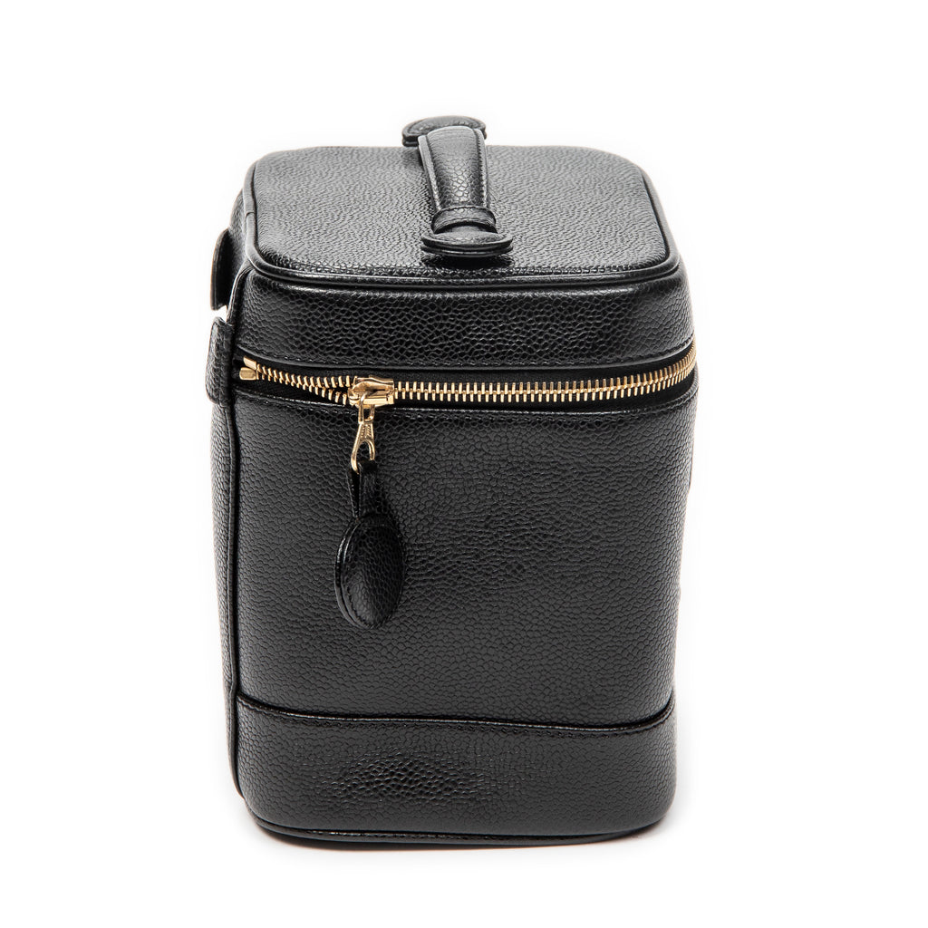 Shoulder Bag Timeless Tall Vanity Case Black Caviar Leather