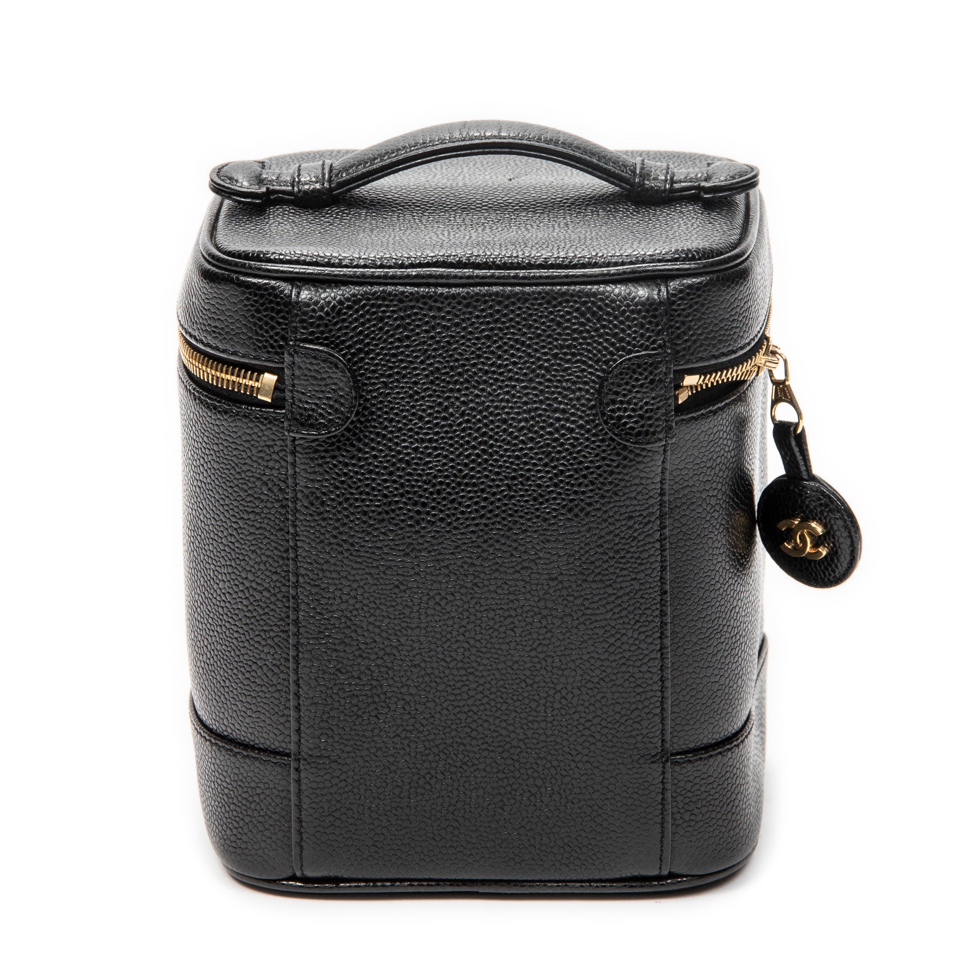Shoulder Bag Timeless Tall Vanity Case Black Caviar Leather