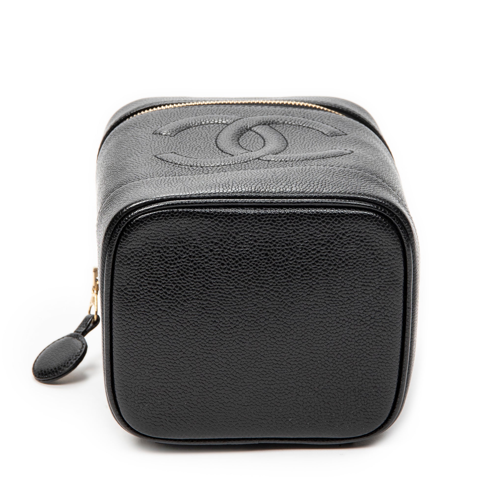 Shoulder Bag Timeless Tall Vanity Case Black Caviar Leather