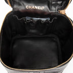 Shoulder Bag Timeless Tall Vanity Case Black Caviar Leather
