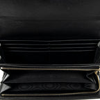 Wallet Interlocking G Continental Wallet Black Guccissima Leather