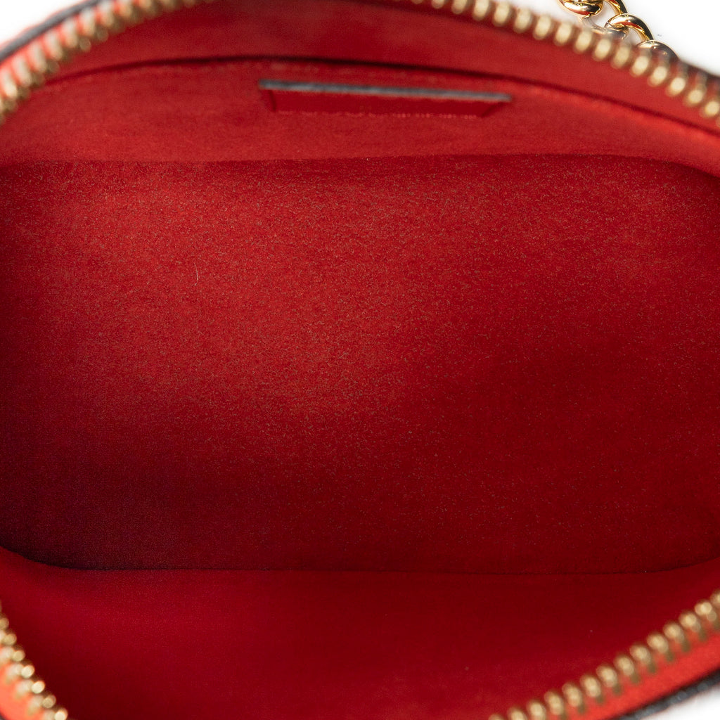 Shoulder Bag Mini Alma Chain Coquelicot Epi