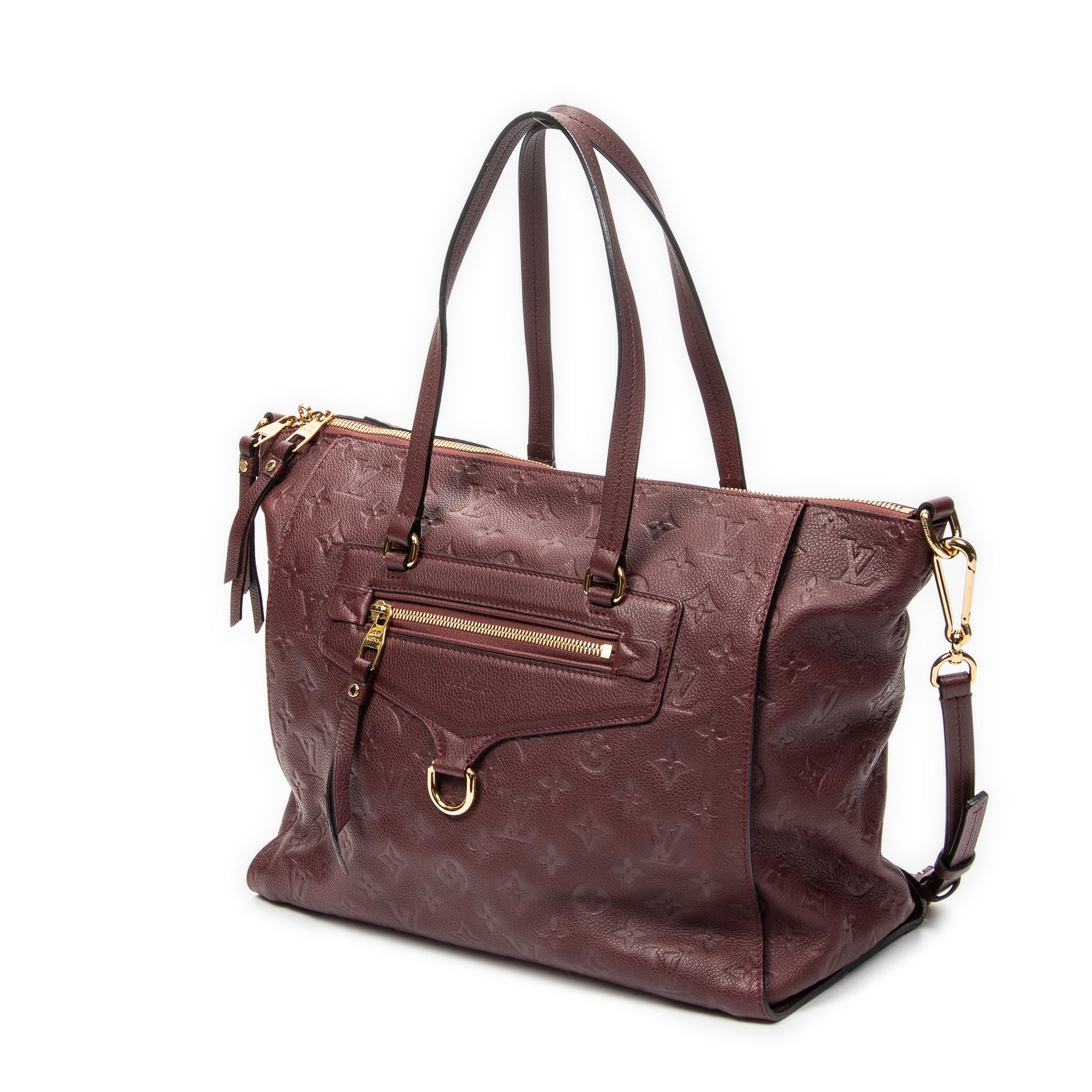 Shoulder Bag Lumineuse PM Flamme Monogram Empreinte