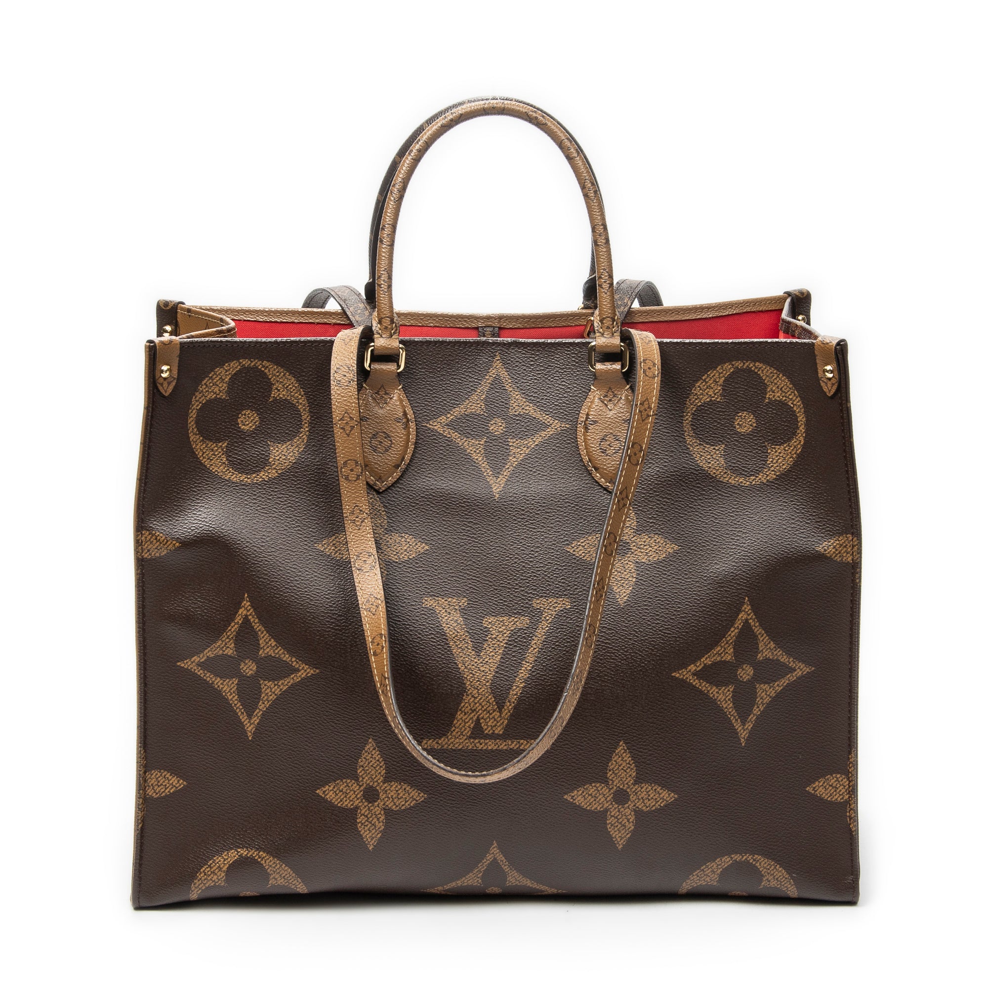 Shoulder Bag Onthego GM Brown Monogram Giant Reverse