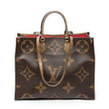 Shoulder Bag Onthego GM Brown Monogram Giant Reverse