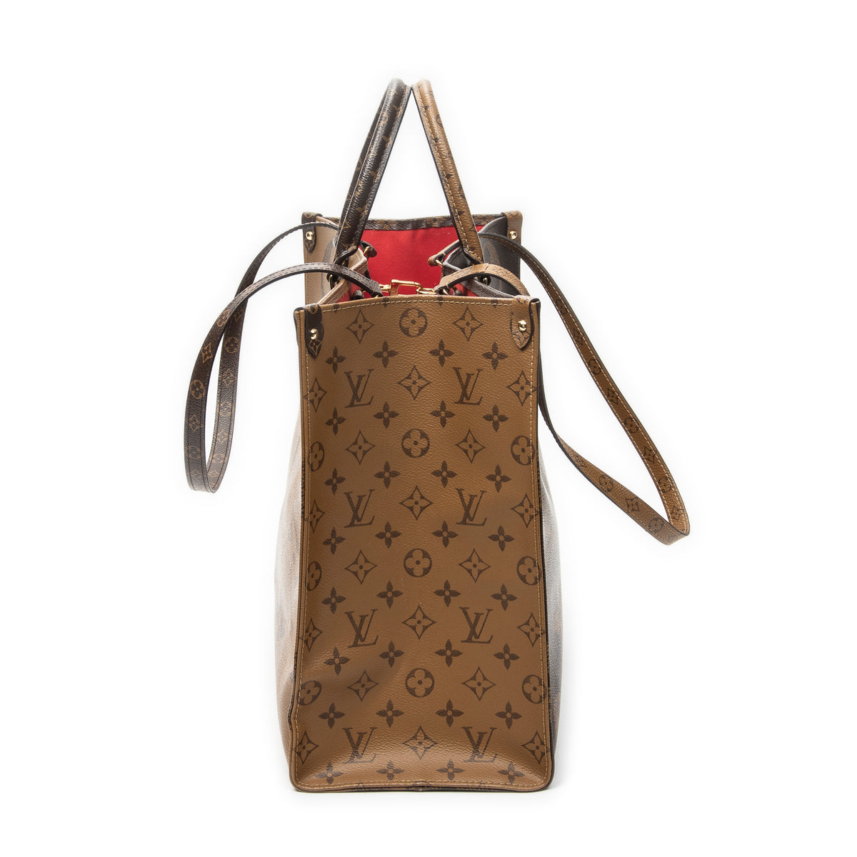 Shoulder Bag Onthego GM Brown Monogram Giant Reverse