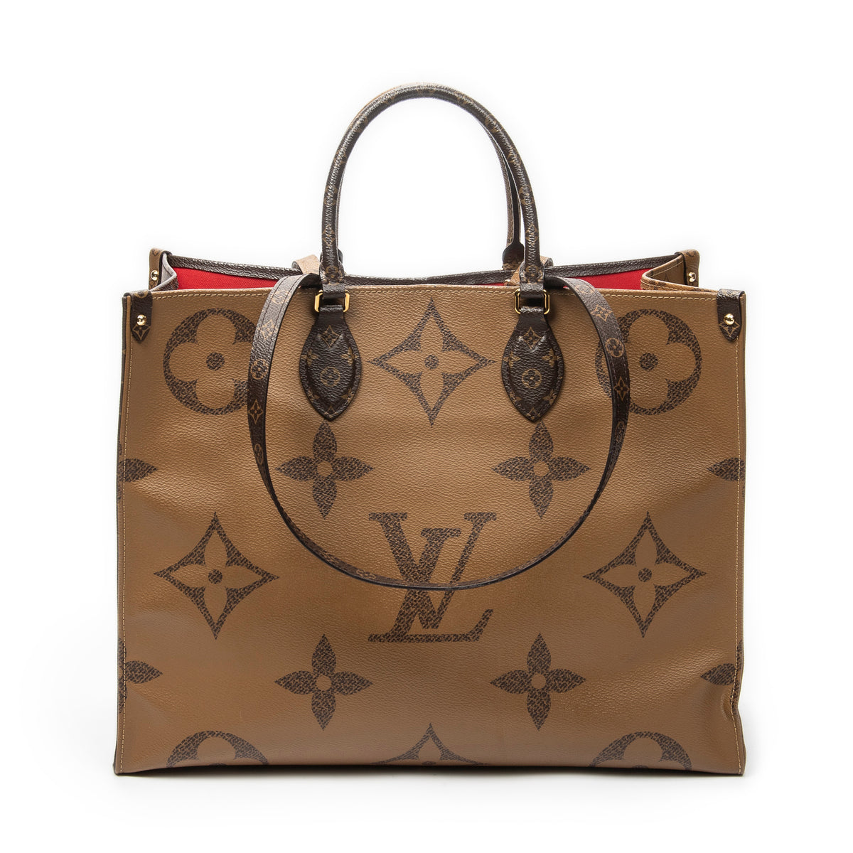 Shoulder Bag Onthego GM Brown Monogram Giant Reverse