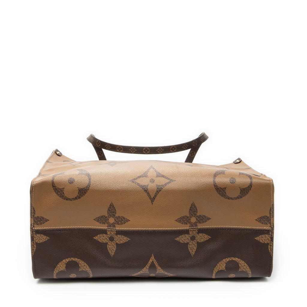 Shoulder Bag Onthego GM Brown Monogram Giant Reverse
