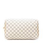 Handbag Speedy 30 Ivory Damier Azur