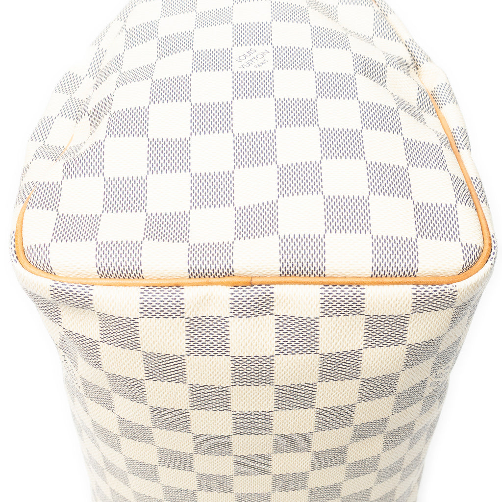 Handbag Speedy 30 Ivory Damier Azur