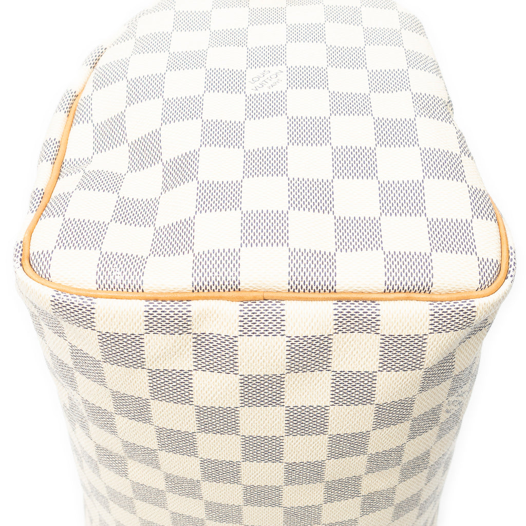 Handbag Speedy 30 Ivory Damier Azur