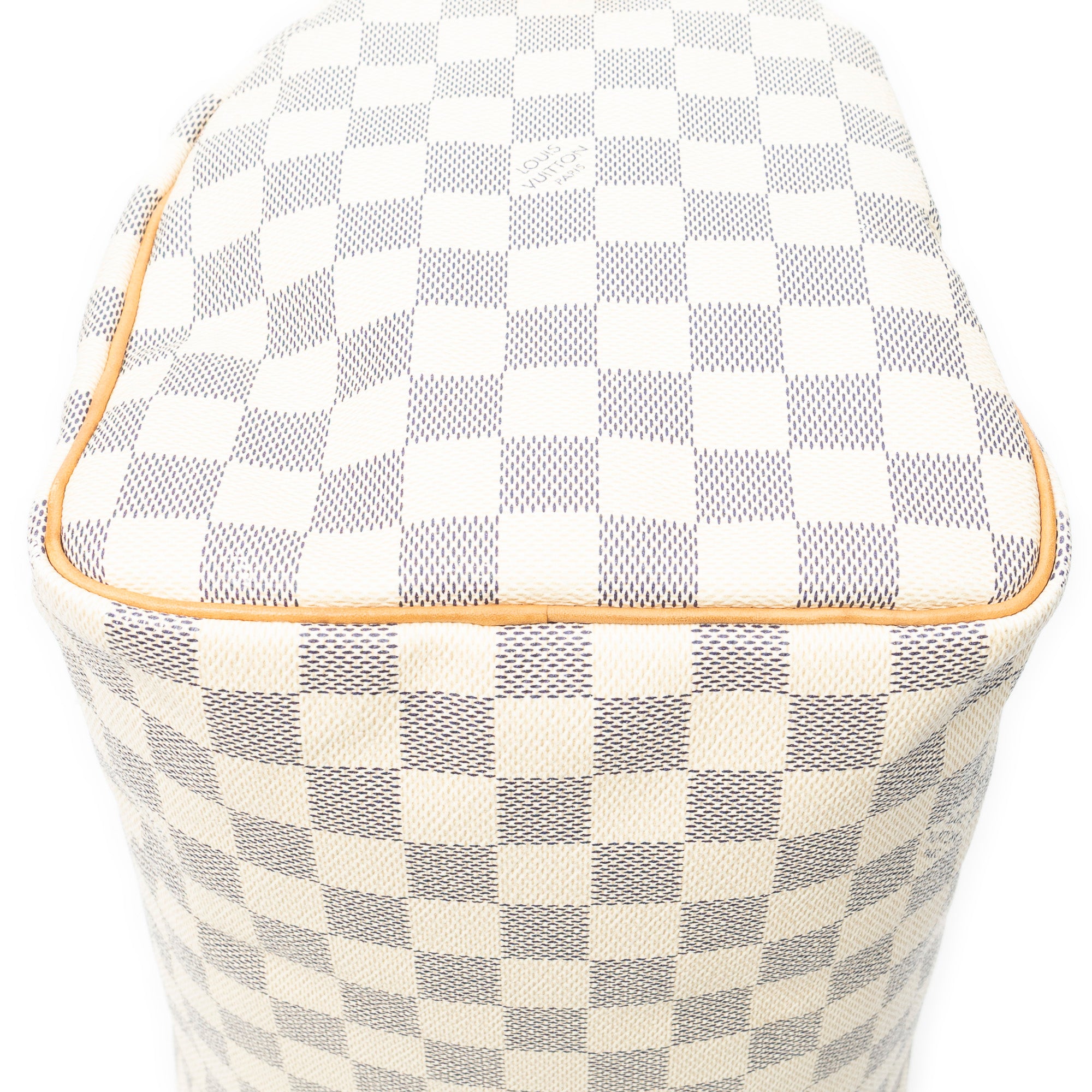 Handbag Speedy 30 Ivory Damier Azur