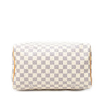 Handbag Speedy 30 Ivory Damier Azur
