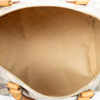 Handbag Speedy 30 Ivory Damier Azur