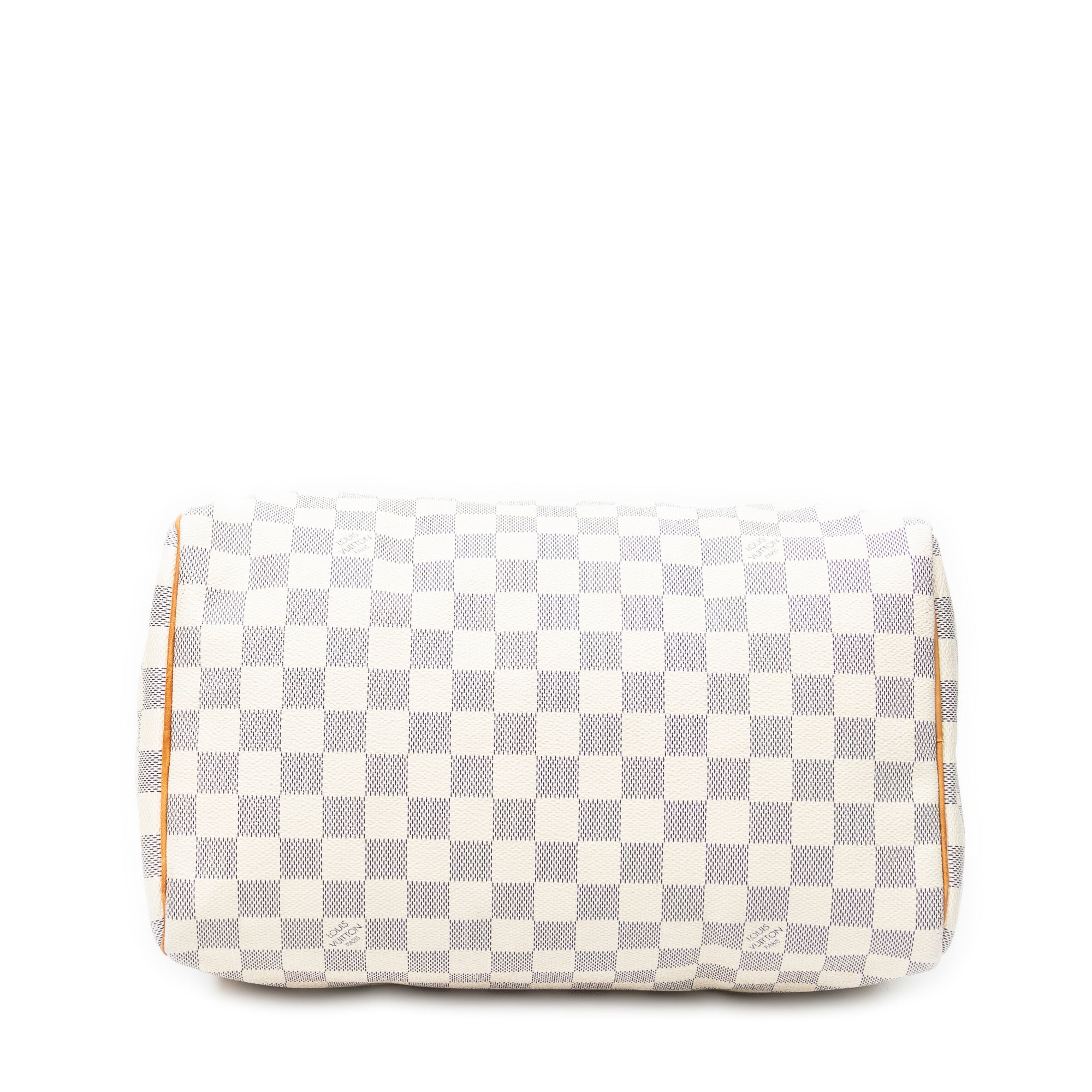 Handbag Speedy 30 Ivory Damier Azur
