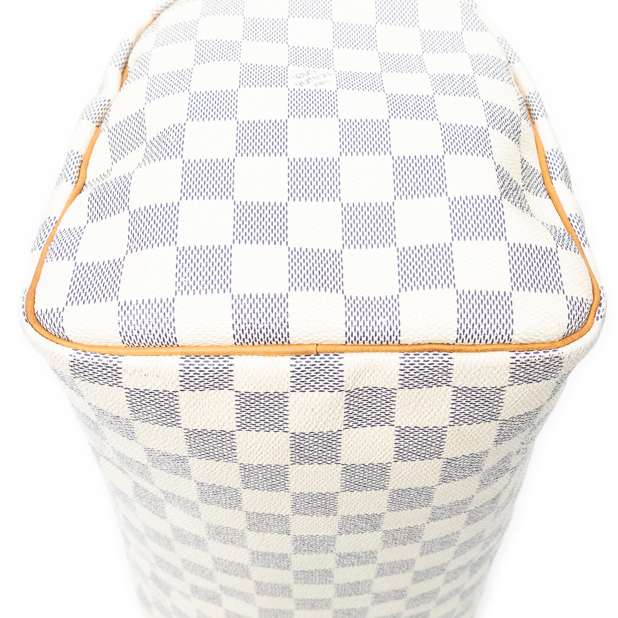 Handbag Speedy 30 Ivory Damier Azur