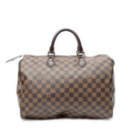 Handbag Speedy 35 Brown Damier Ebene
