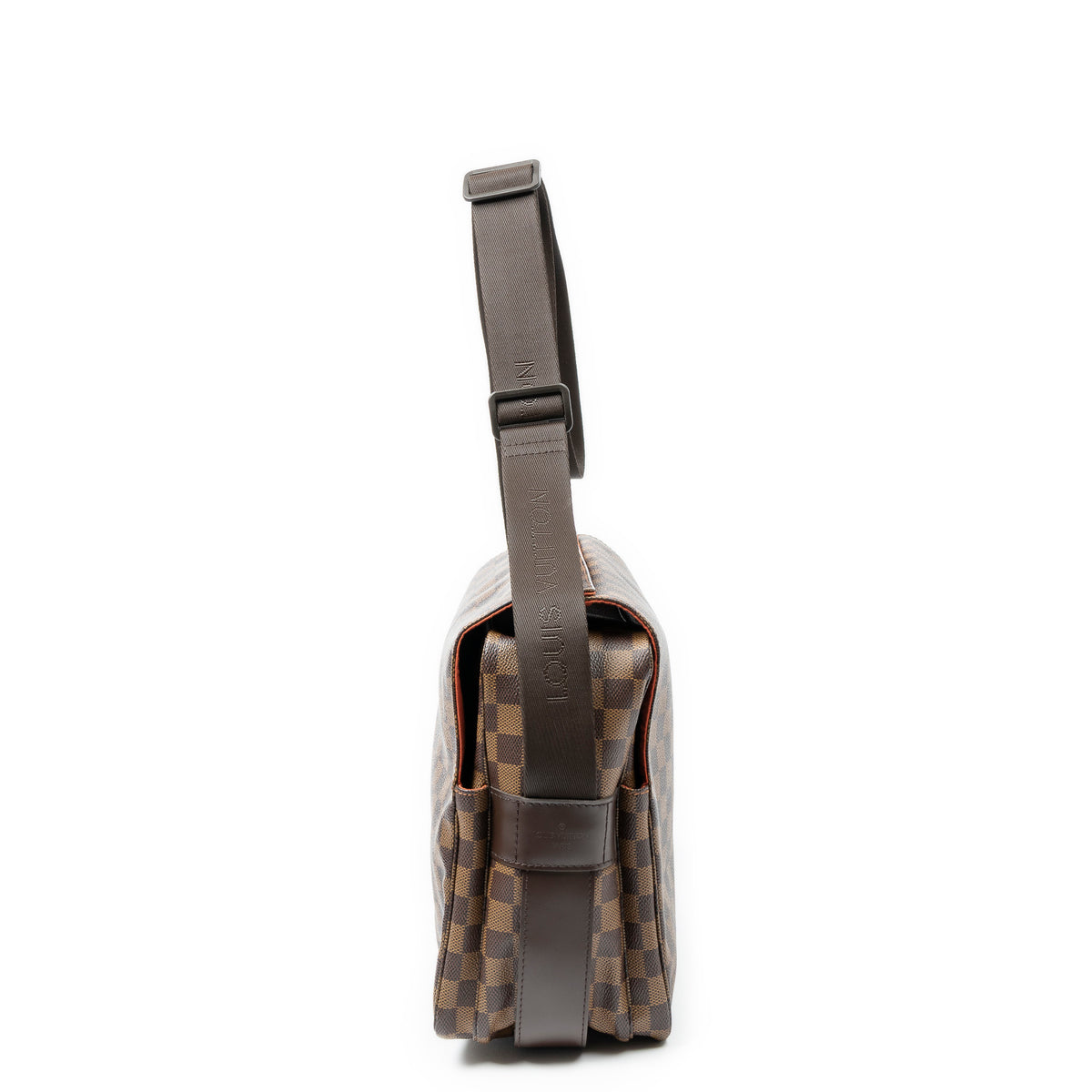 Shoulder Bag Naviglio Brown Damier Ebene