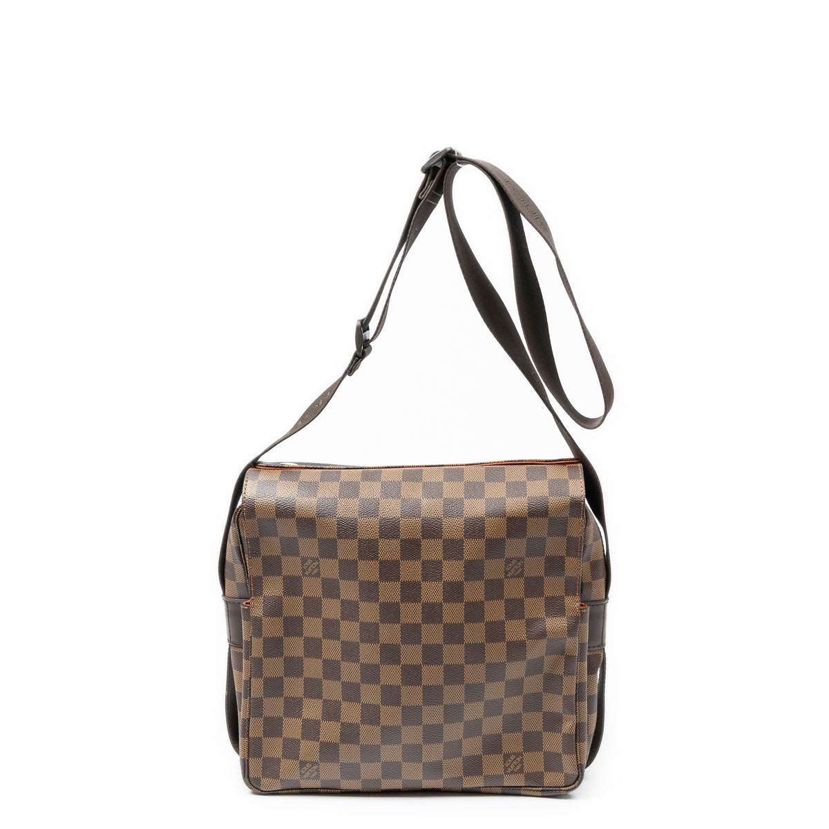 Shoulder Bag Naviglio Brown Damier Ebene