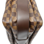 Shoulder Bag Naviglio Brown Damier Ebene